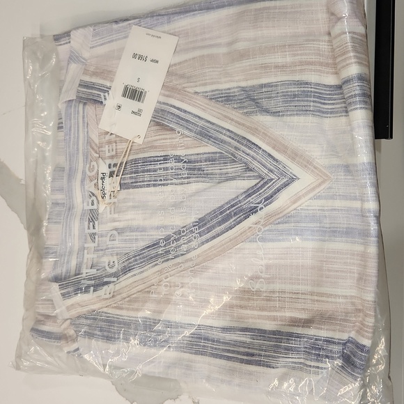 SPLENDID Viola Linen Blend Shift Dress Or Bathing Suit Cover Up - Picture 5 of 5